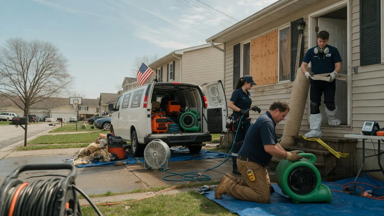 Water Damage Restoration in Buckholts, TX near me